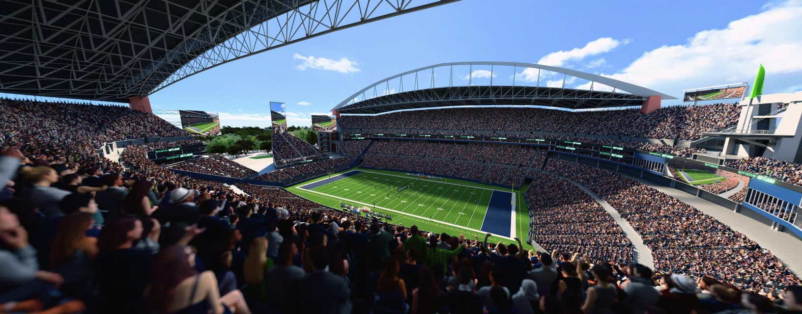 Seat view from Upper Level Sideline