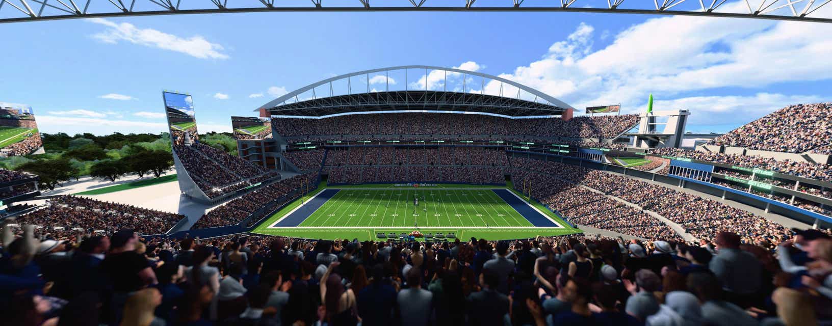 Seat view from Upper Level Sideline