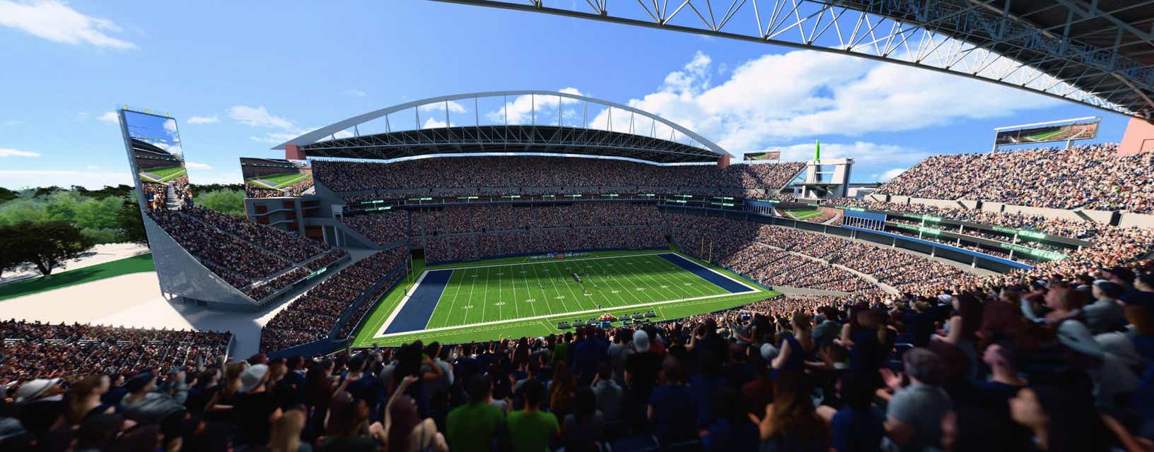 Seat view from Upper Level Sideline