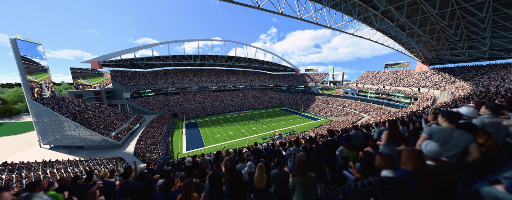 Seat view from Upper Level Sideline