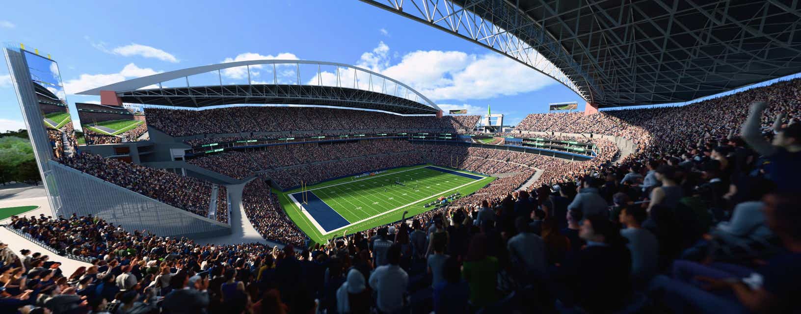 Seat view from Upper Level Corner