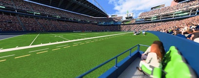 Seat view from Field