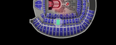 Seat view from Middle