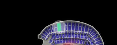 Seat view from Upper