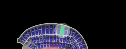 Seat view from Upper