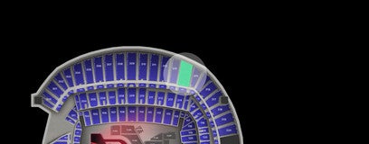 Seat view from Upper