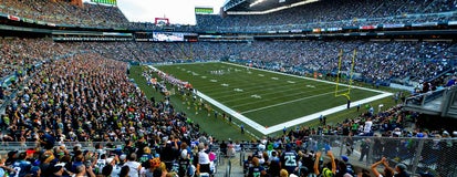 Seat view from Lower End Zone