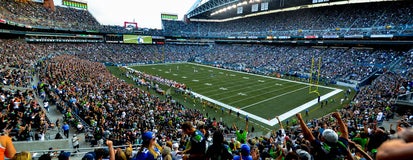 Seat view from Lower End Zone