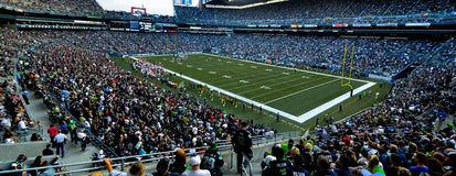 Seat view from Lower End Zone