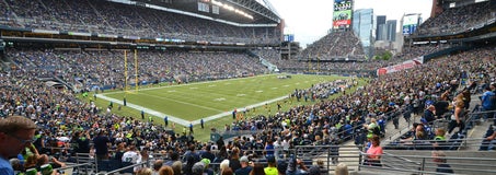 Seat view from Lower End Zone