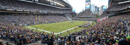 Seat view from Lower End Zone