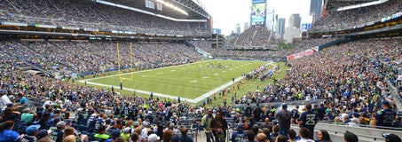 Seat view from Lower End Zone