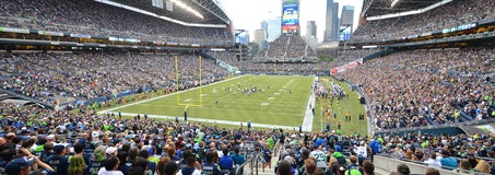 Seat view from Lower End Zone