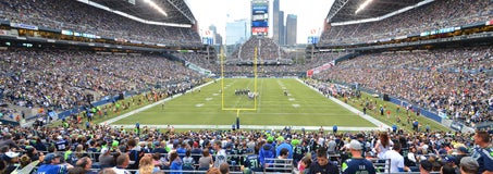 Seat view from Lower End Zone