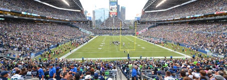 Seat view from Lower End Zone