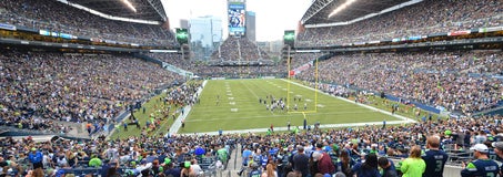 Seat view from Lower End Zone