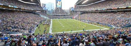 Seat view from Lower End Zone