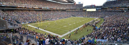 Seat view from Lower End Zone