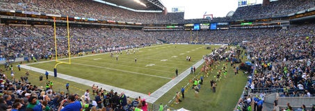 Seat view from Lower End Zone