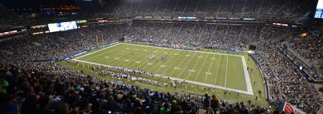 Seat view from Upper Sideline