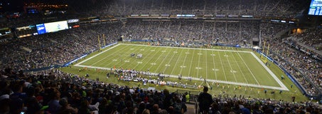 Seat view from Upper Sideline