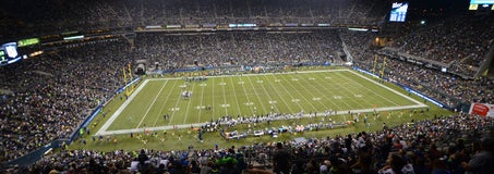 Seat view from Upper Sideline