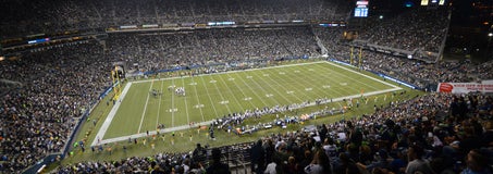 Seat view from Upper Sideline