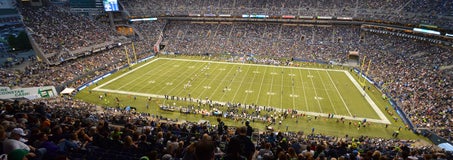 Seat view from Upper Sideline