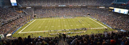 Seat view from Upper Sideline