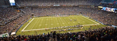 Seat view from Upper Sideline