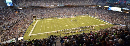 Seat view from Upper Sideline