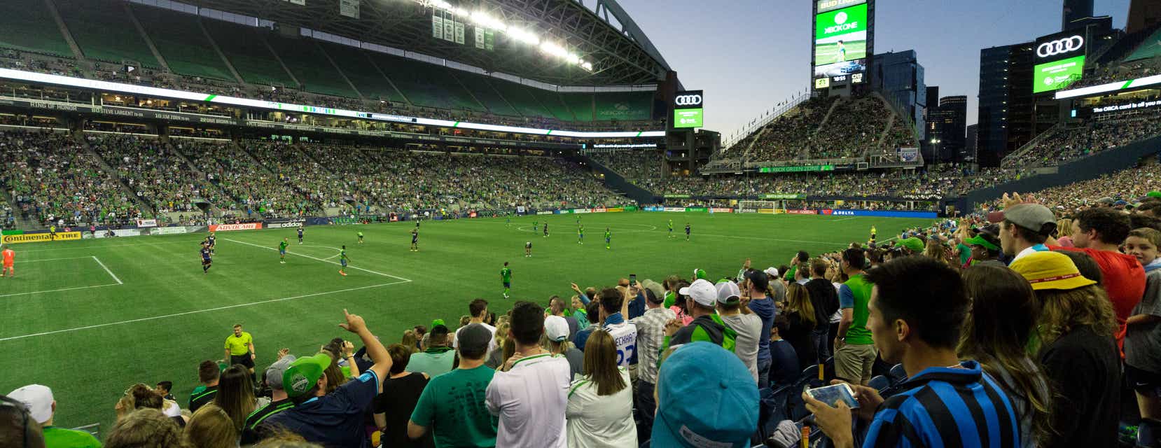 Seat view from Lower Level Sideline