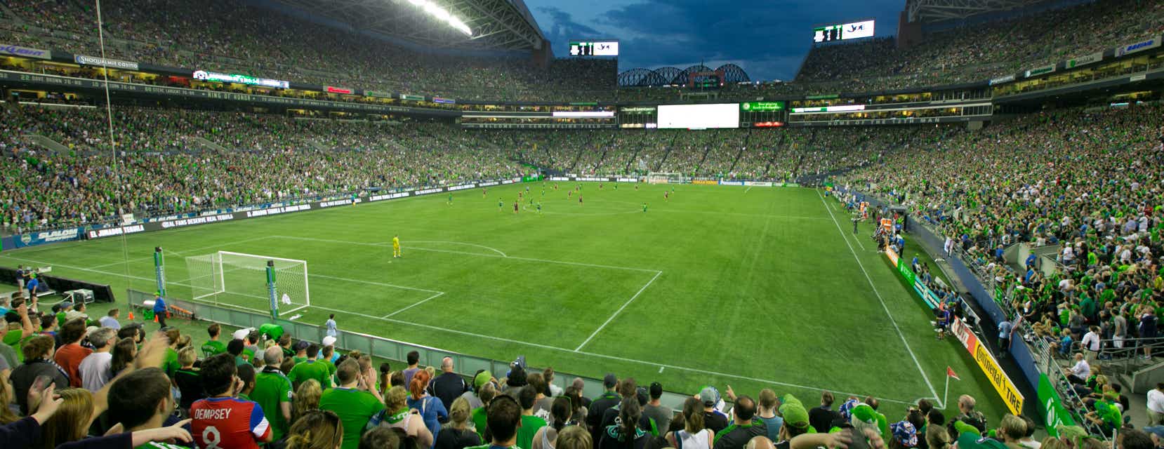 Seat view from Lower Level End Zone