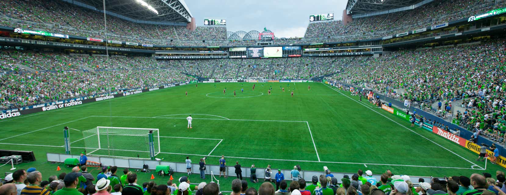 Seat view from Lower Level End Zone