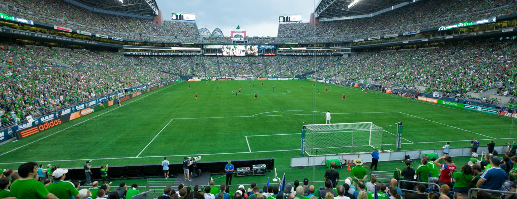 Seat view from Lower Level End Zone