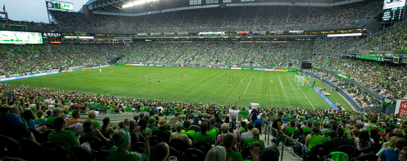 Seat view from Club