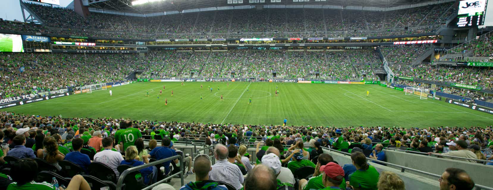 Seat view from Club