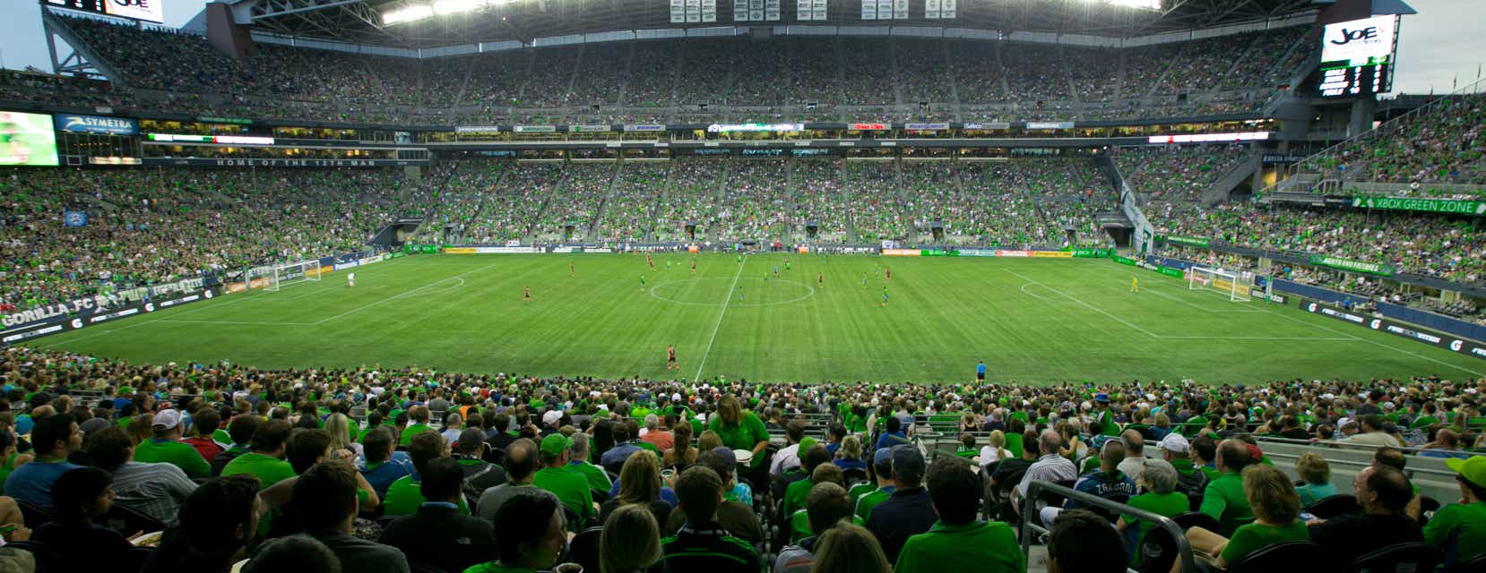 Seat view from Club