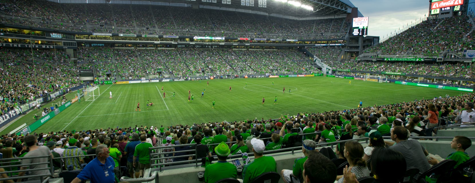 Seat view from Club