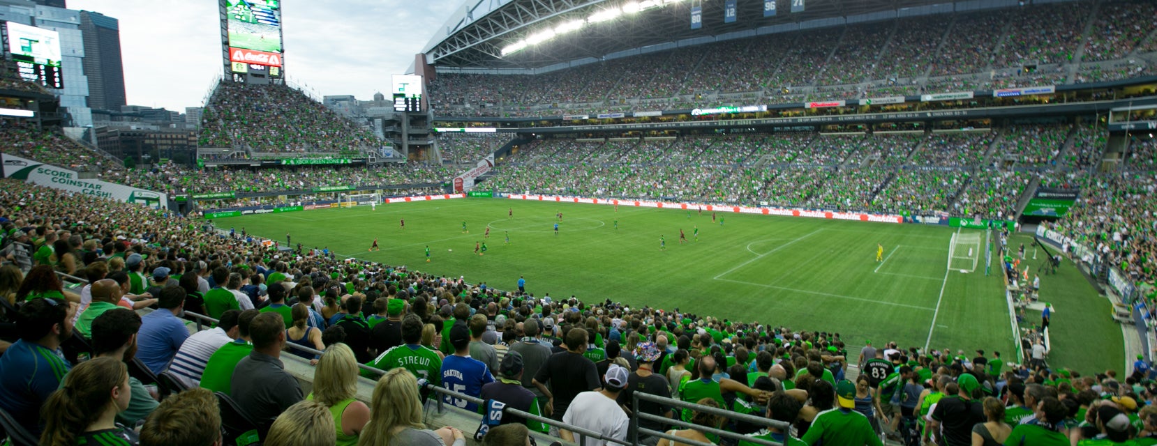 Seat view from Club