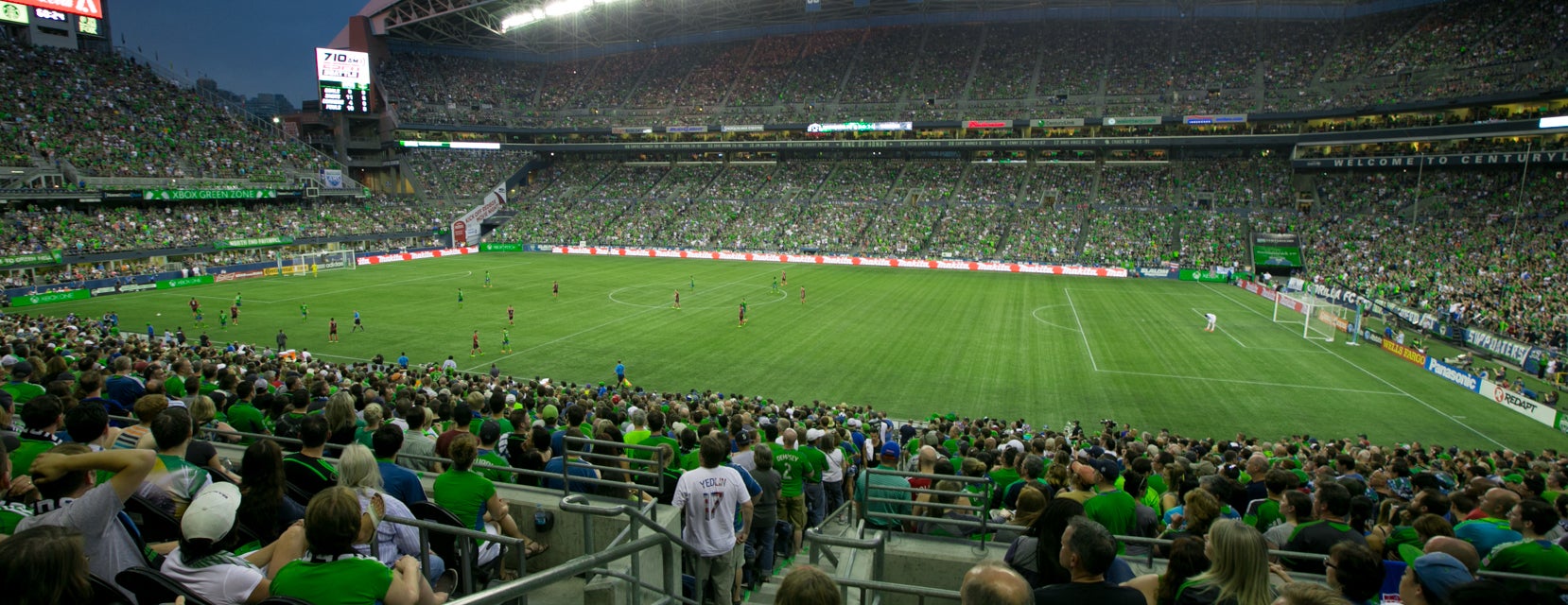 Seat view from Club