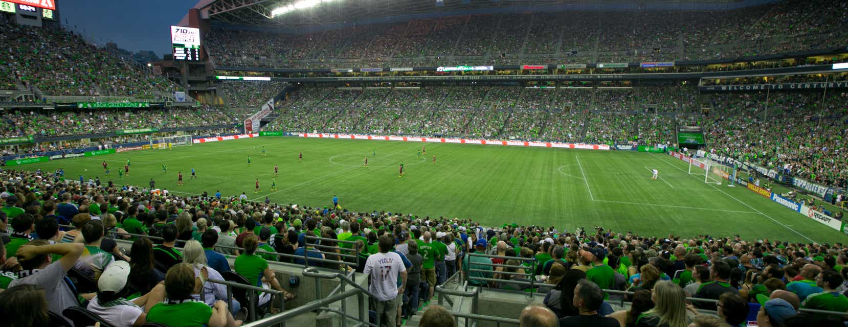 Seat view from Club