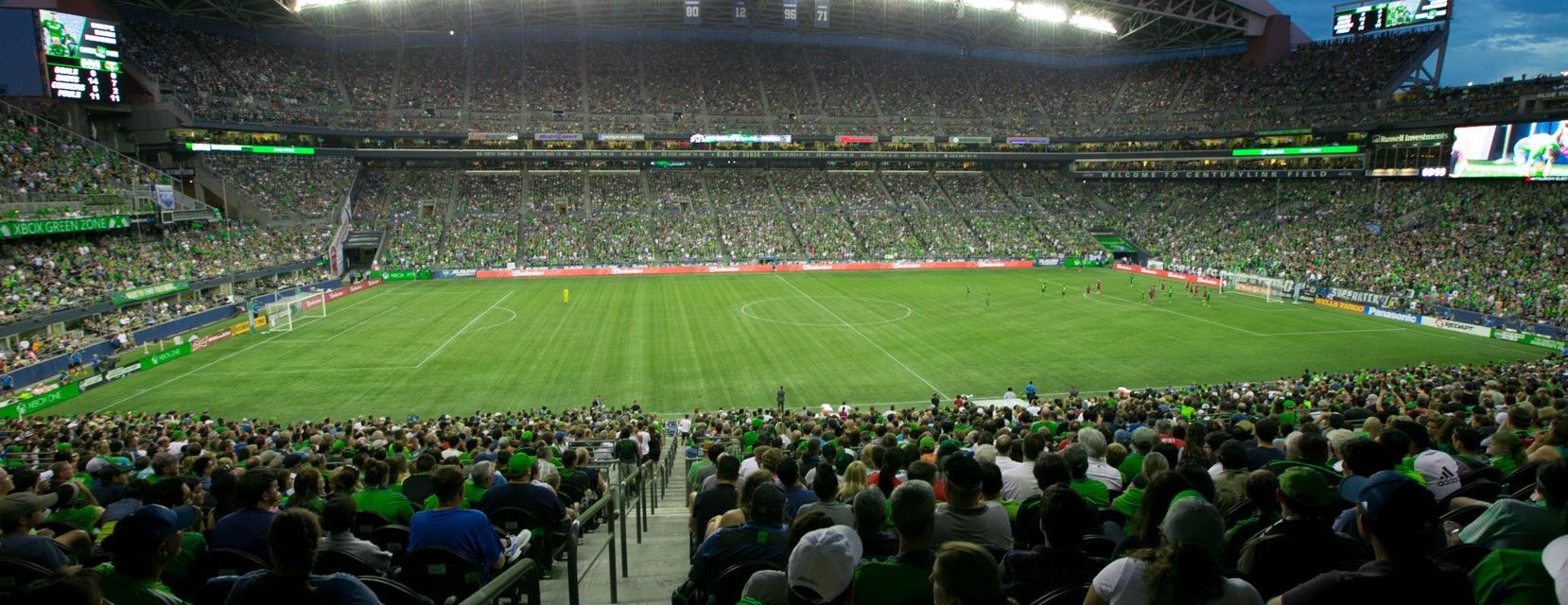 Seat view from Club