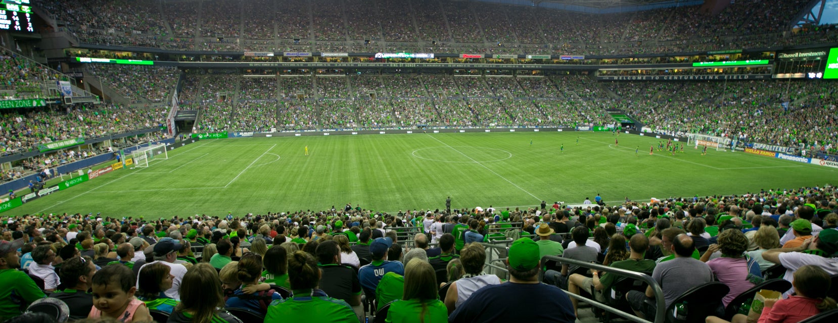 Seat view from Club