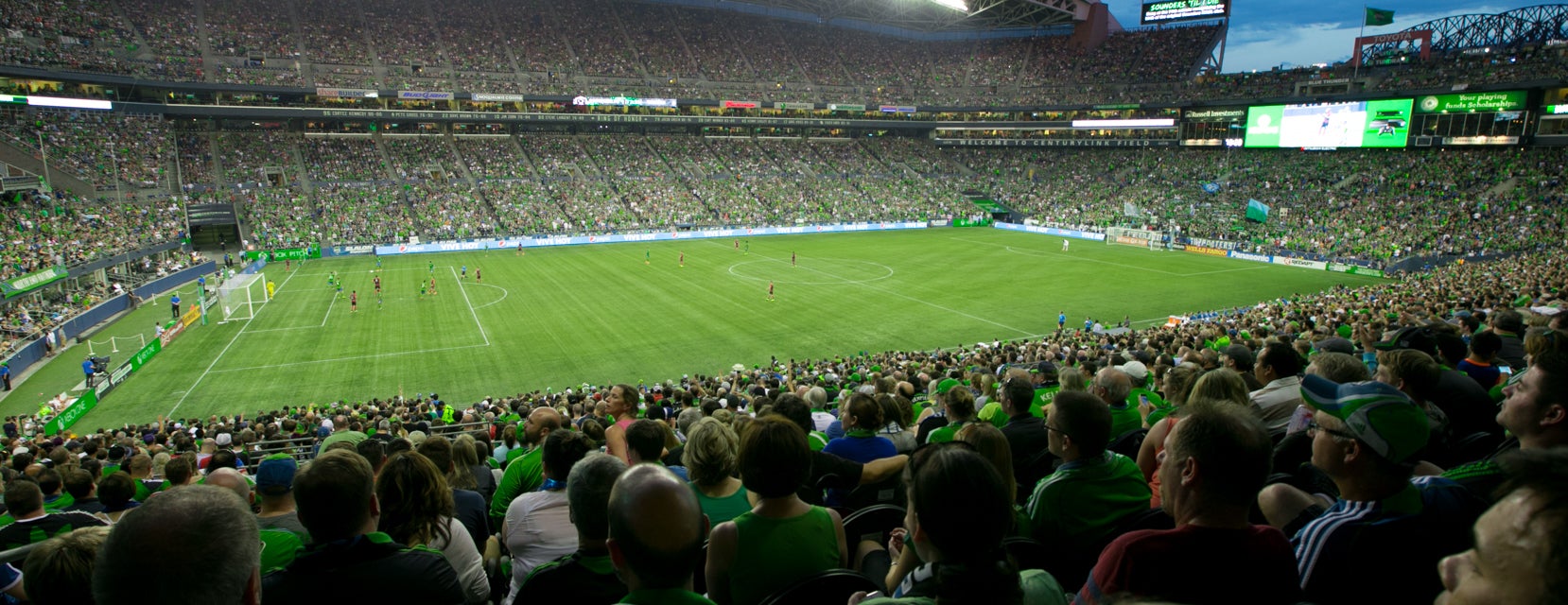 Seat view from Club