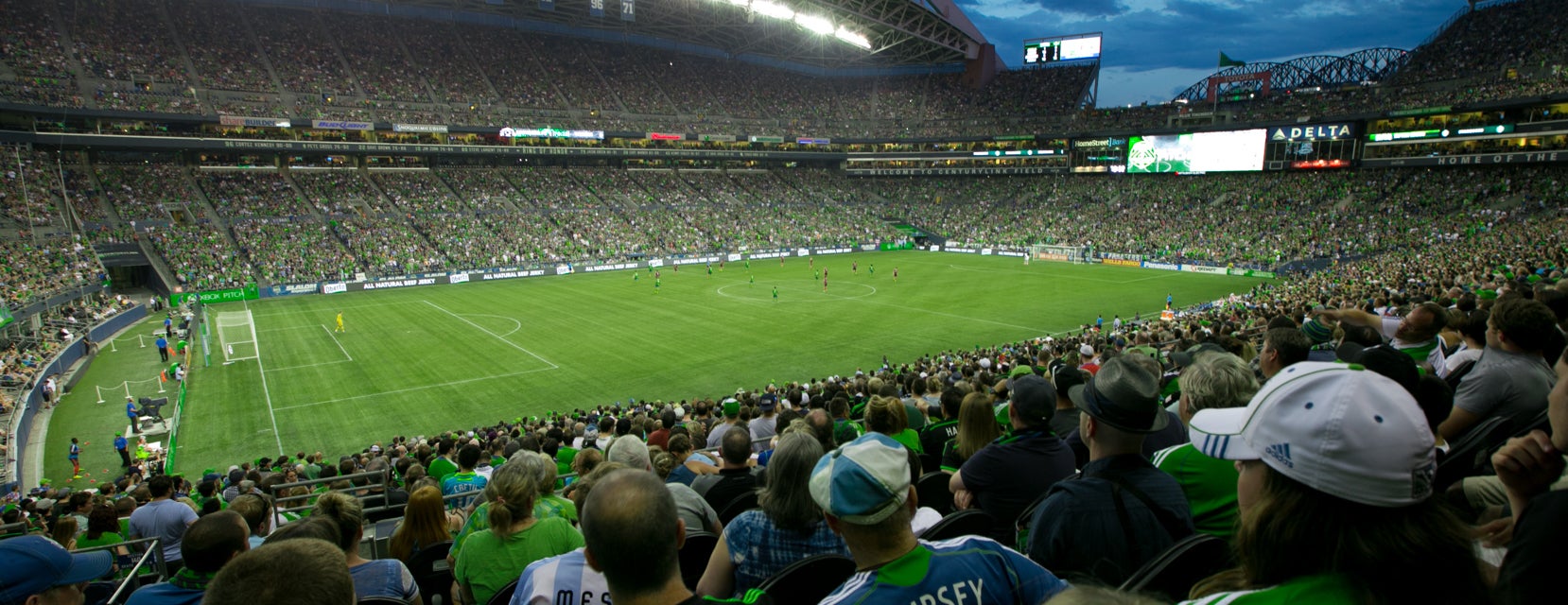 Seat view from Club