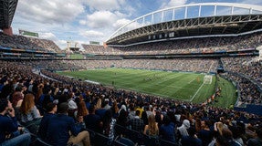 Seat view from Club