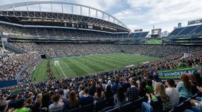 Seat view from Club