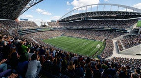 Seat view from Upper Level Sideline
