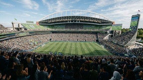 Seat view from Upper Level Sideline